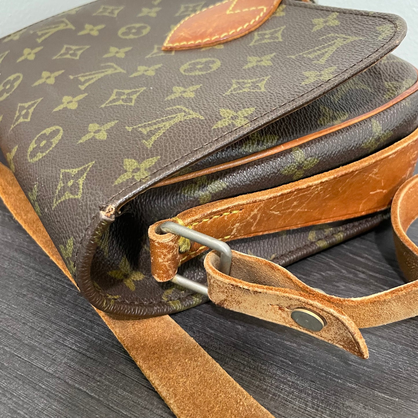 SOLD! Louis Vuitton Monogram Cartouchiere