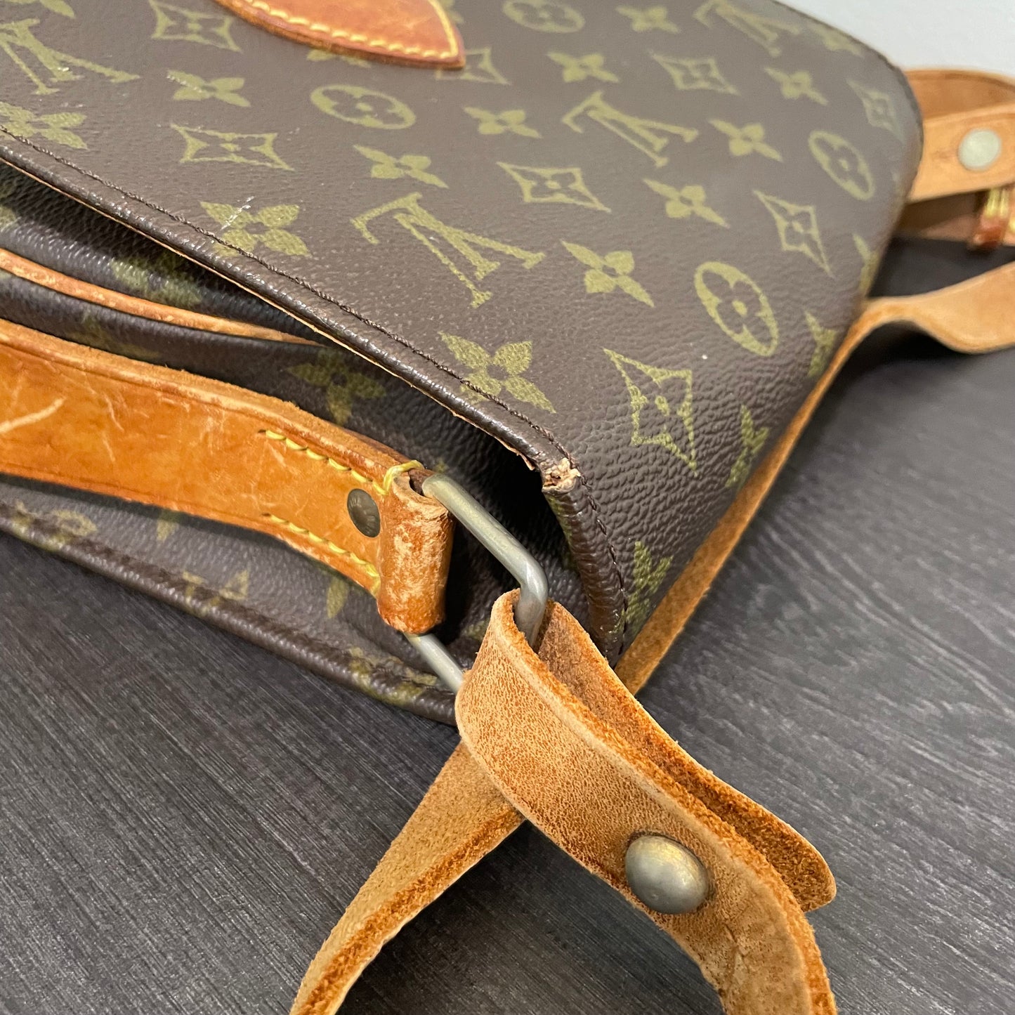 SOLD! Louis Vuitton Monogram Cartouchiere