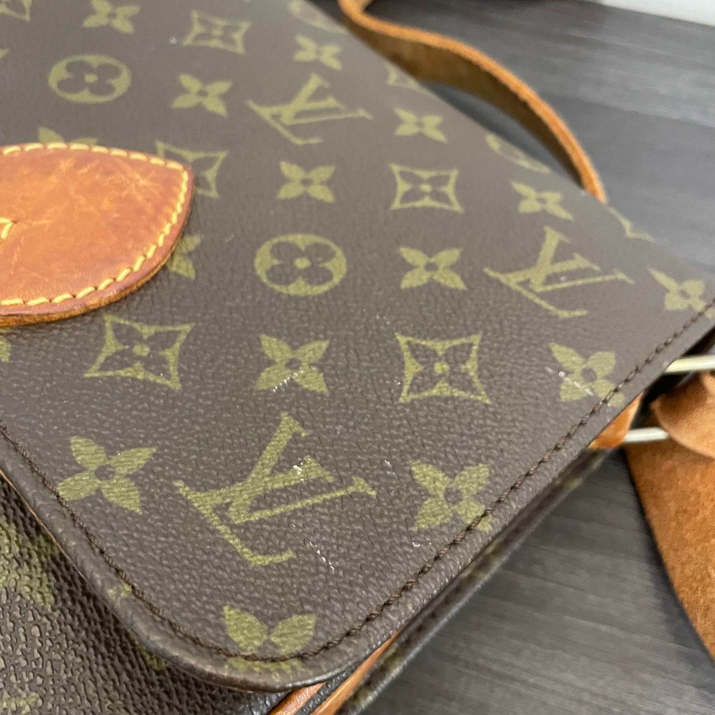 SOLD! Louis Vuitton Monogram Cartouchiere