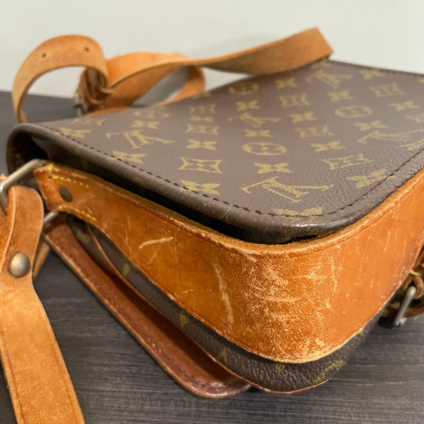 SOLD! Louis Vuitton Monogram Cartouchiere