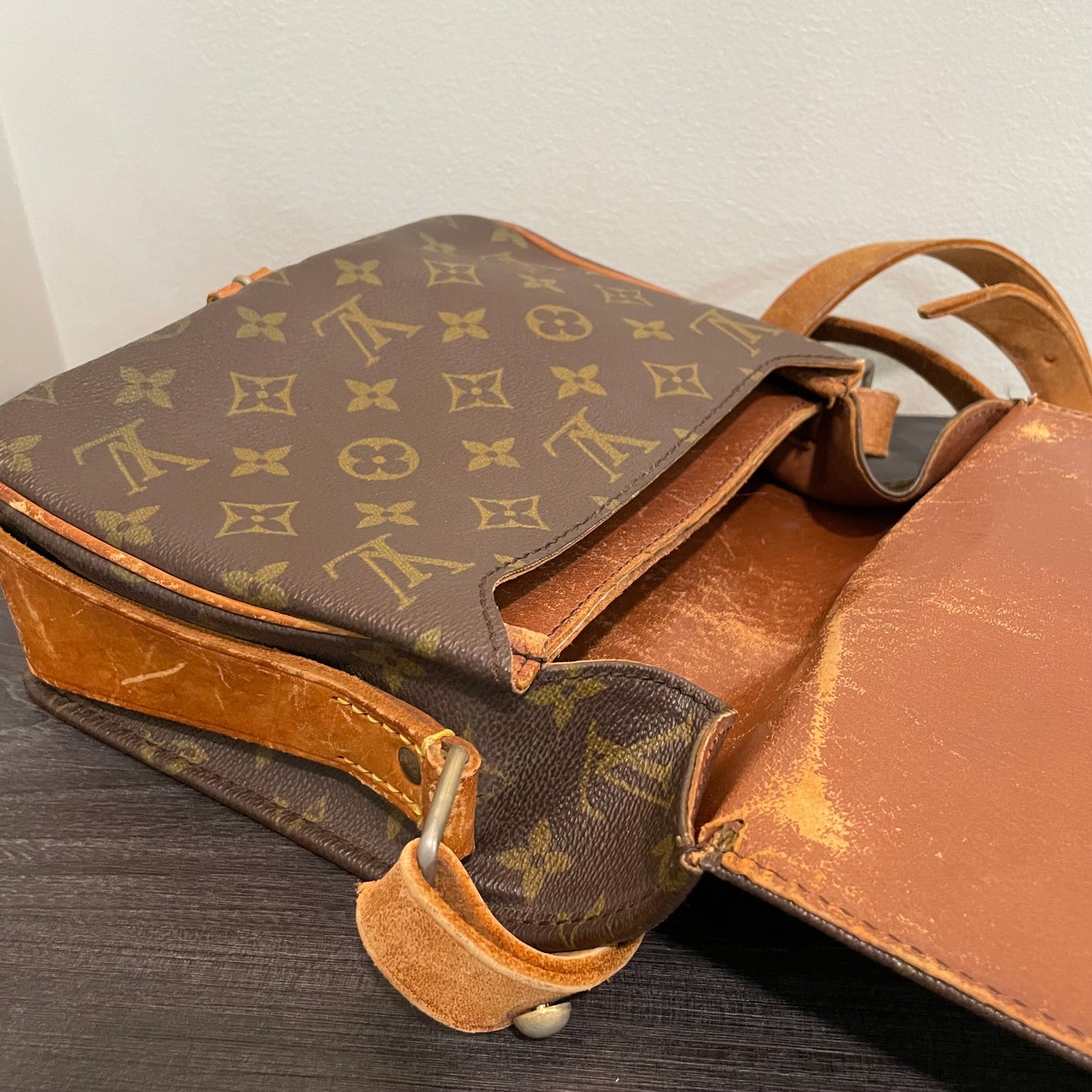 SOLD! Louis Vuitton Monogram Cartouchiere
