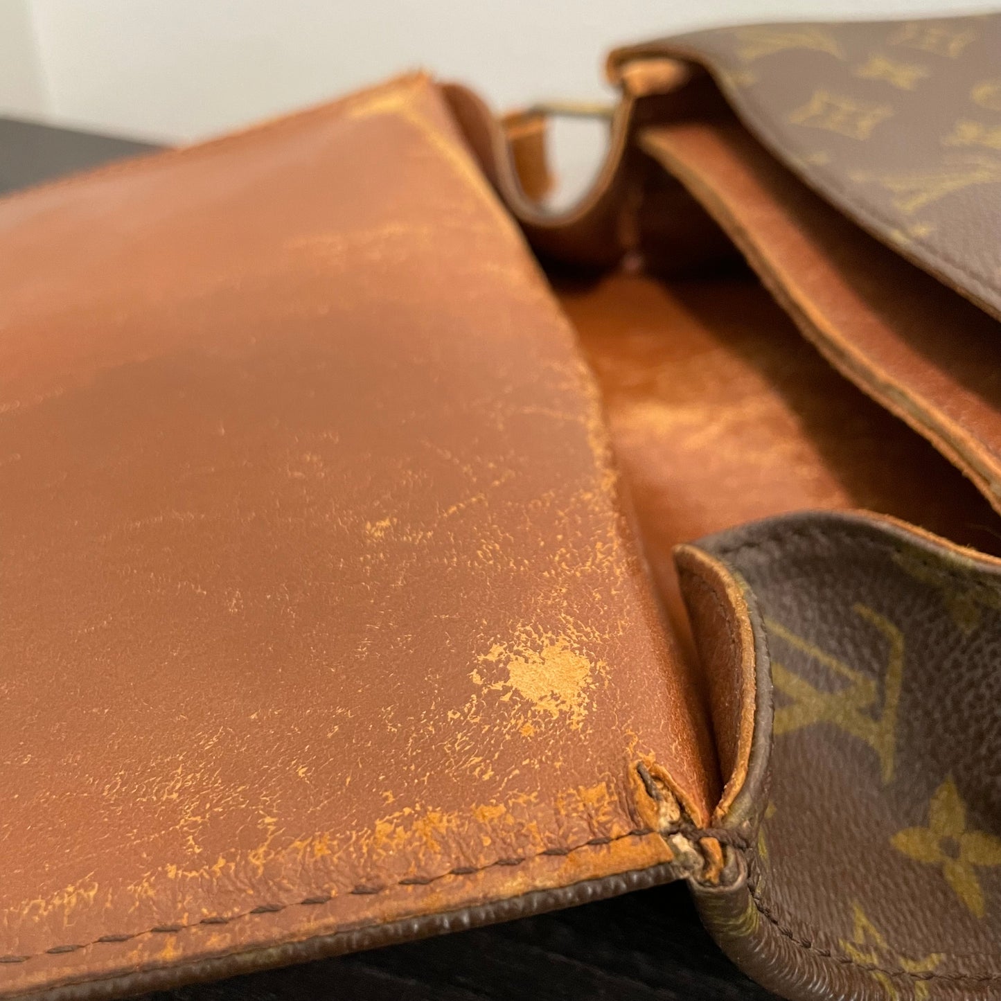 SOLD! Louis Vuitton Monogram Cartouchiere