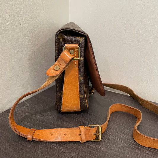 SOLD! Louis Vuitton Monogram Cartouchiere