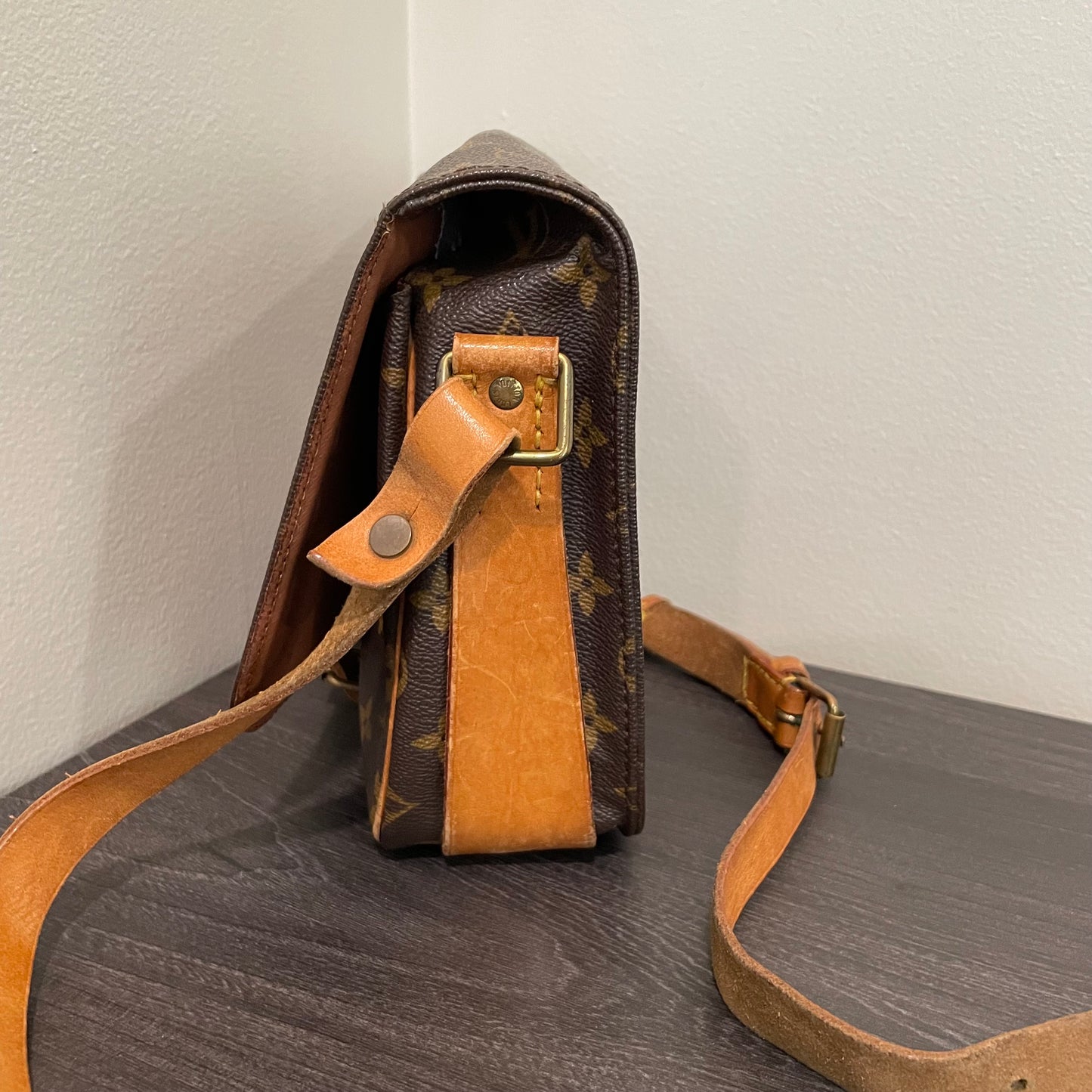 SOLD! Louis Vuitton Monogram Cartouchiere