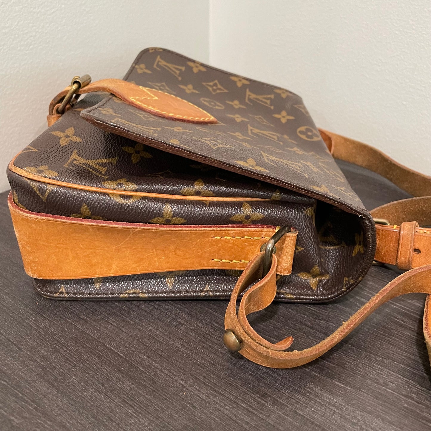 SOLD! Louis Vuitton Monogram Cartouchiere