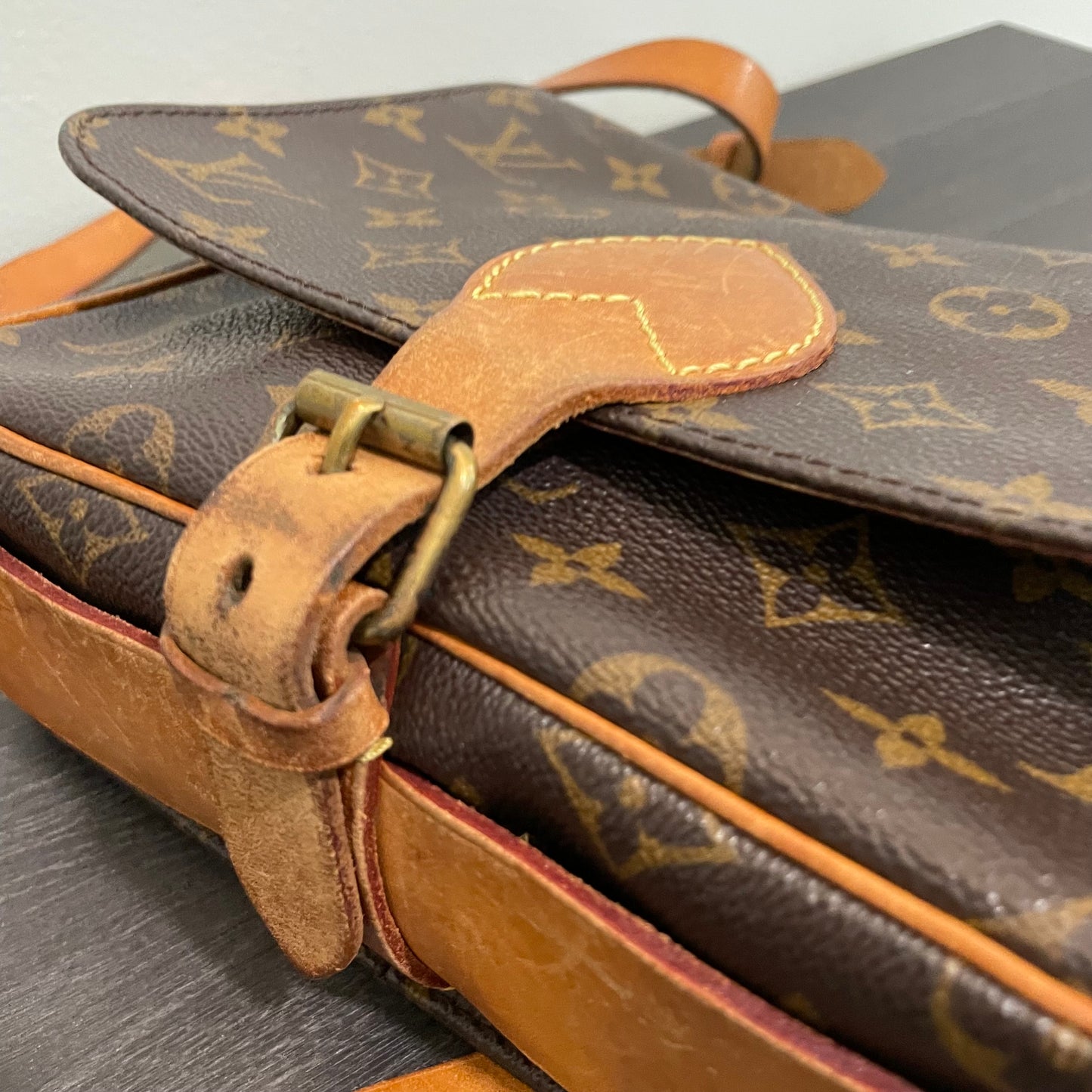 SOLD! Louis Vuitton Monogram Cartouchiere