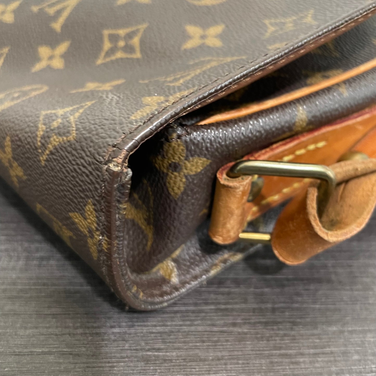 SOLD! Louis Vuitton Monogram Cartouchiere