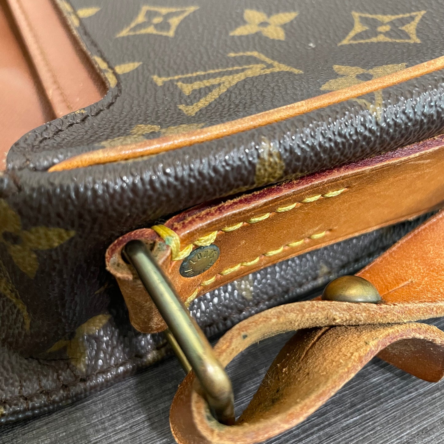 SOLD! Louis Vuitton Monogram Cartouchiere