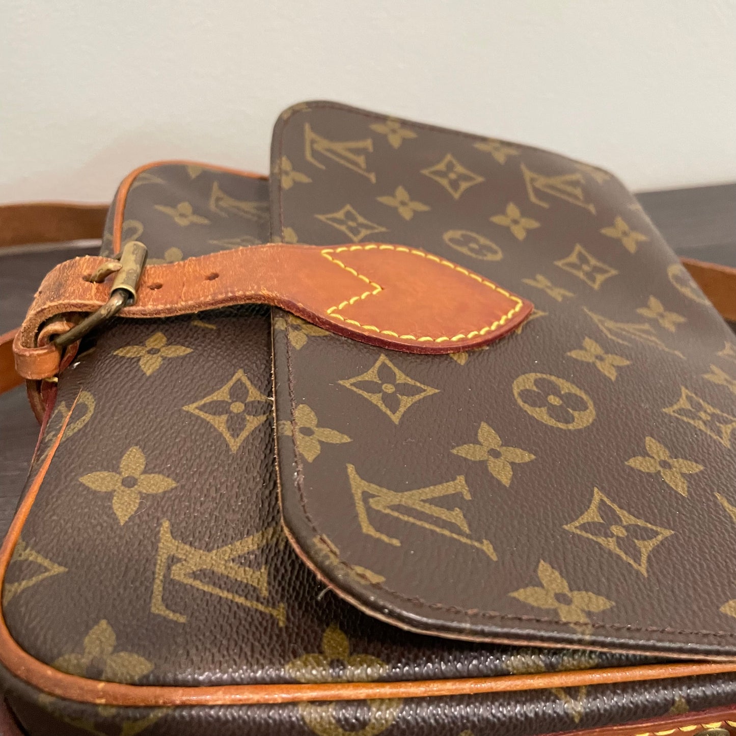 SOLD! Louis Vuitton Monogram Cartouchiere