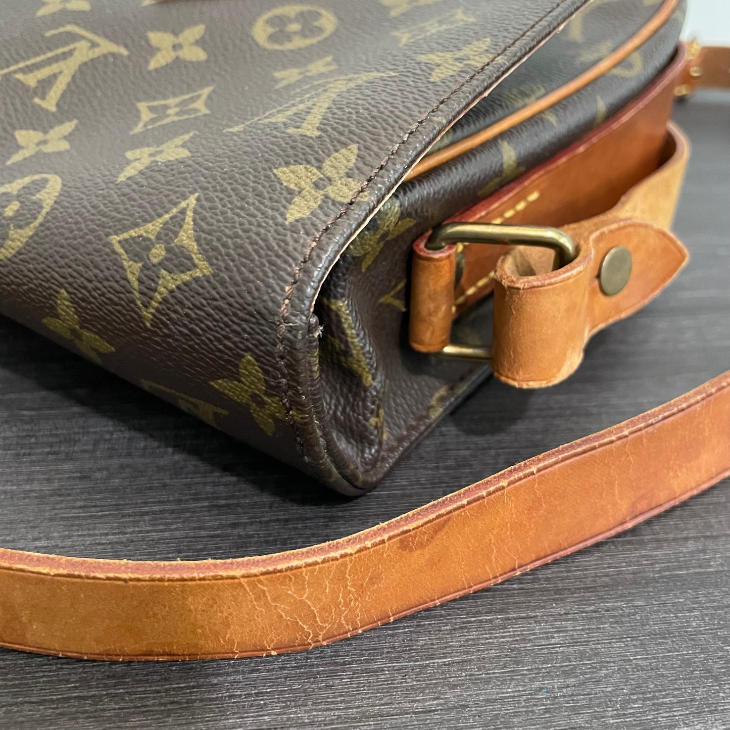 SOLD! Louis Vuitton Monogram Cartouchiere
