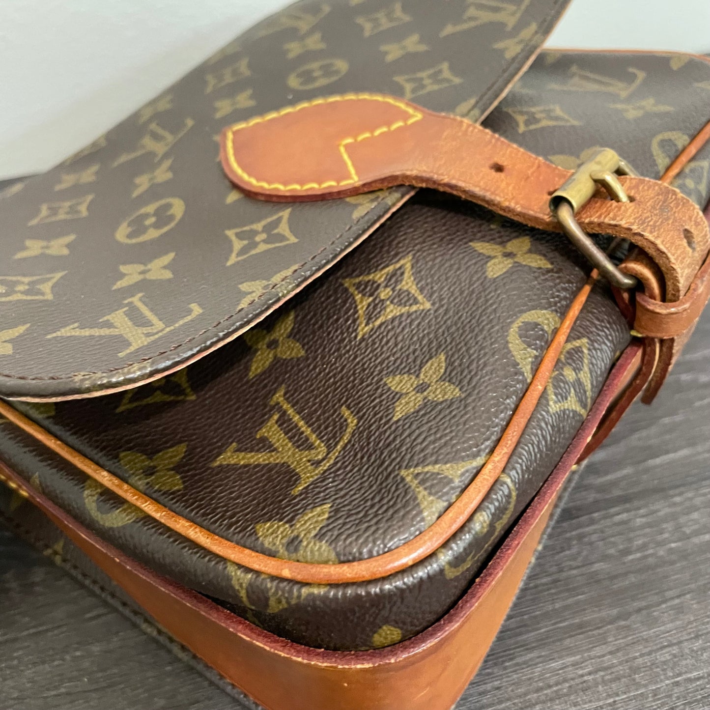 SOLD! Louis Vuitton Monogram Cartouchiere