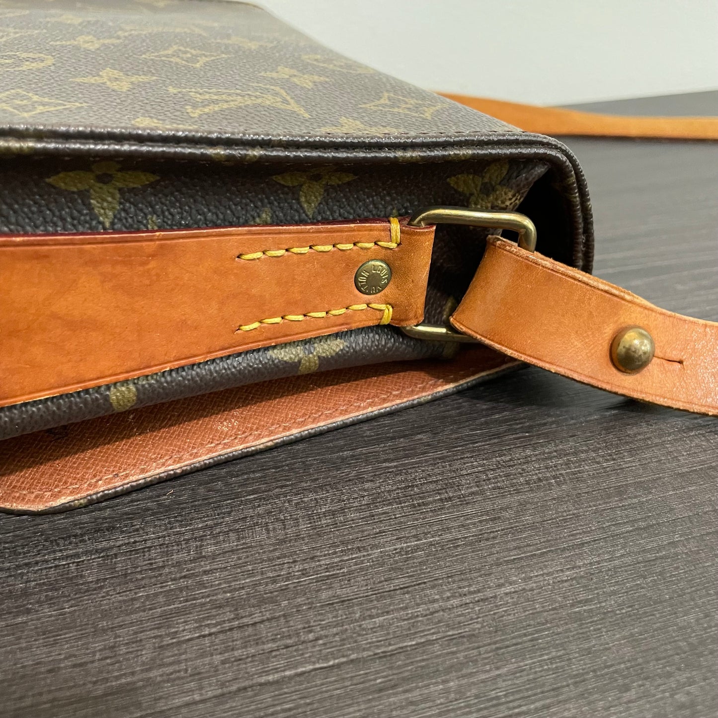 SOLD! Louis Vuitton Monogram Cartouchiere