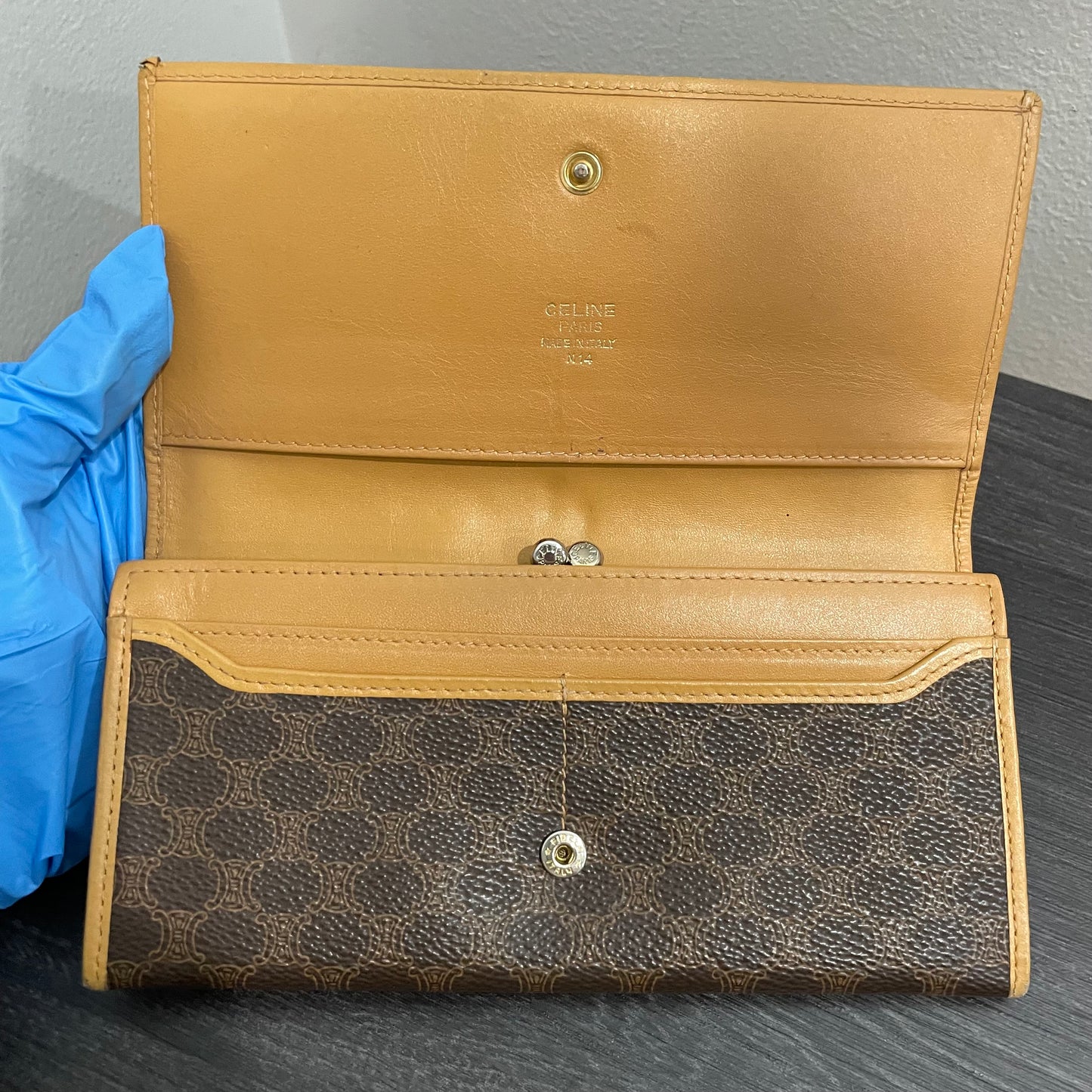 CELINE Canvas Wallet