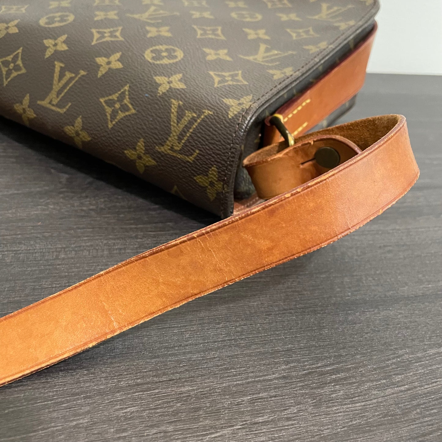 SOLD! Louis Vuitton Monogram Cartouchiere