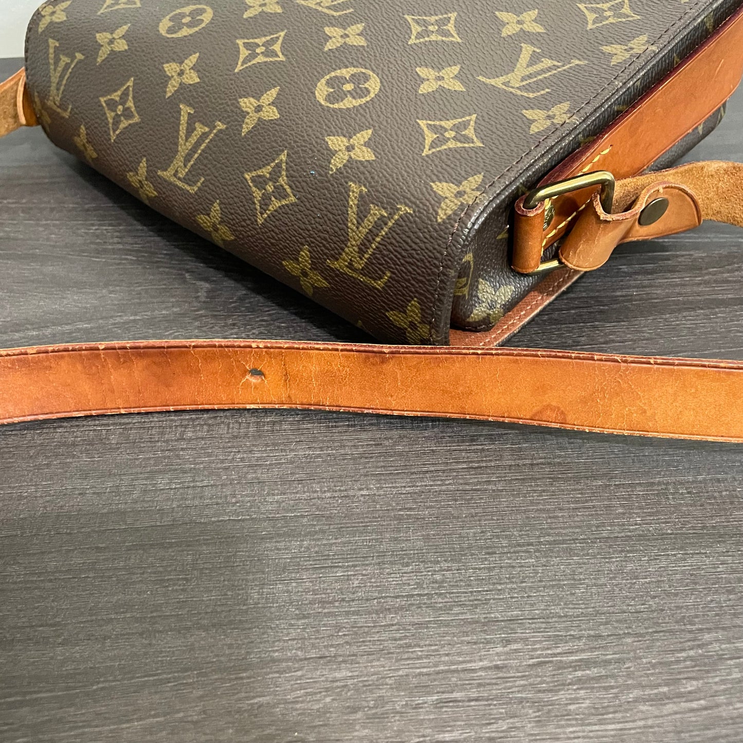 SOLD! Louis Vuitton Monogram Cartouchiere