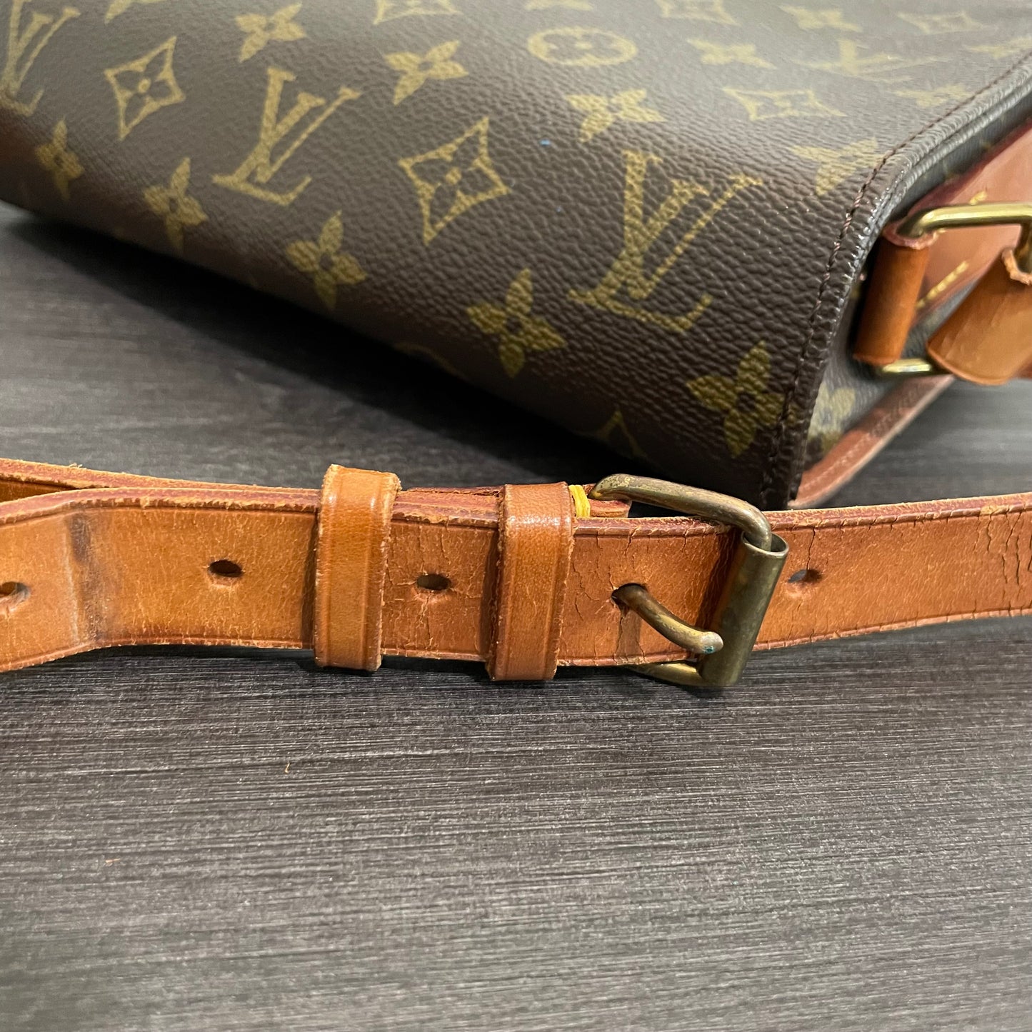 SOLD! Louis Vuitton Monogram Cartouchiere