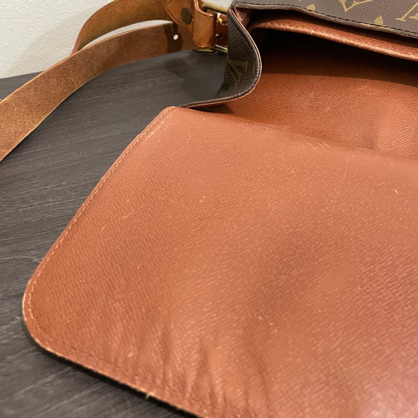 SOLD! Louis Vuitton Monogram Cartouchiere