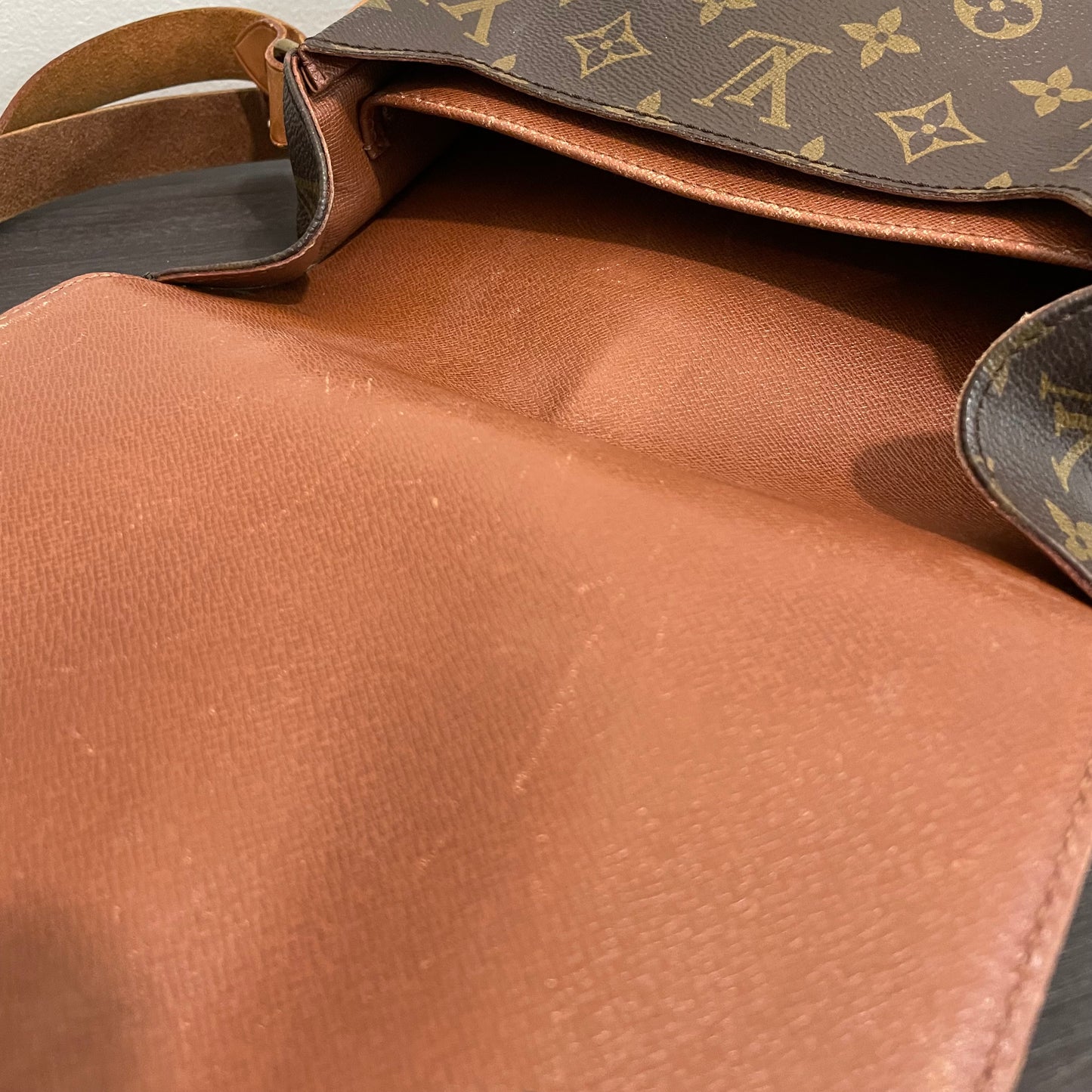 SOLD! Louis Vuitton Monogram Cartouchiere