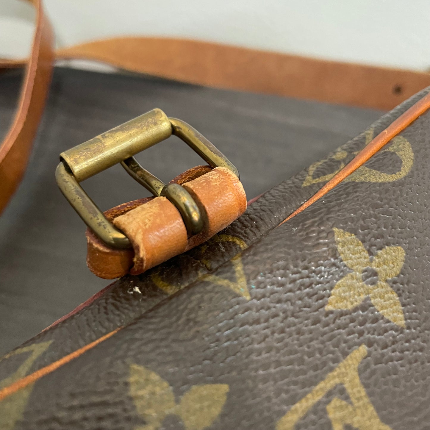 SOLD! Louis Vuitton Monogram Cartouchiere