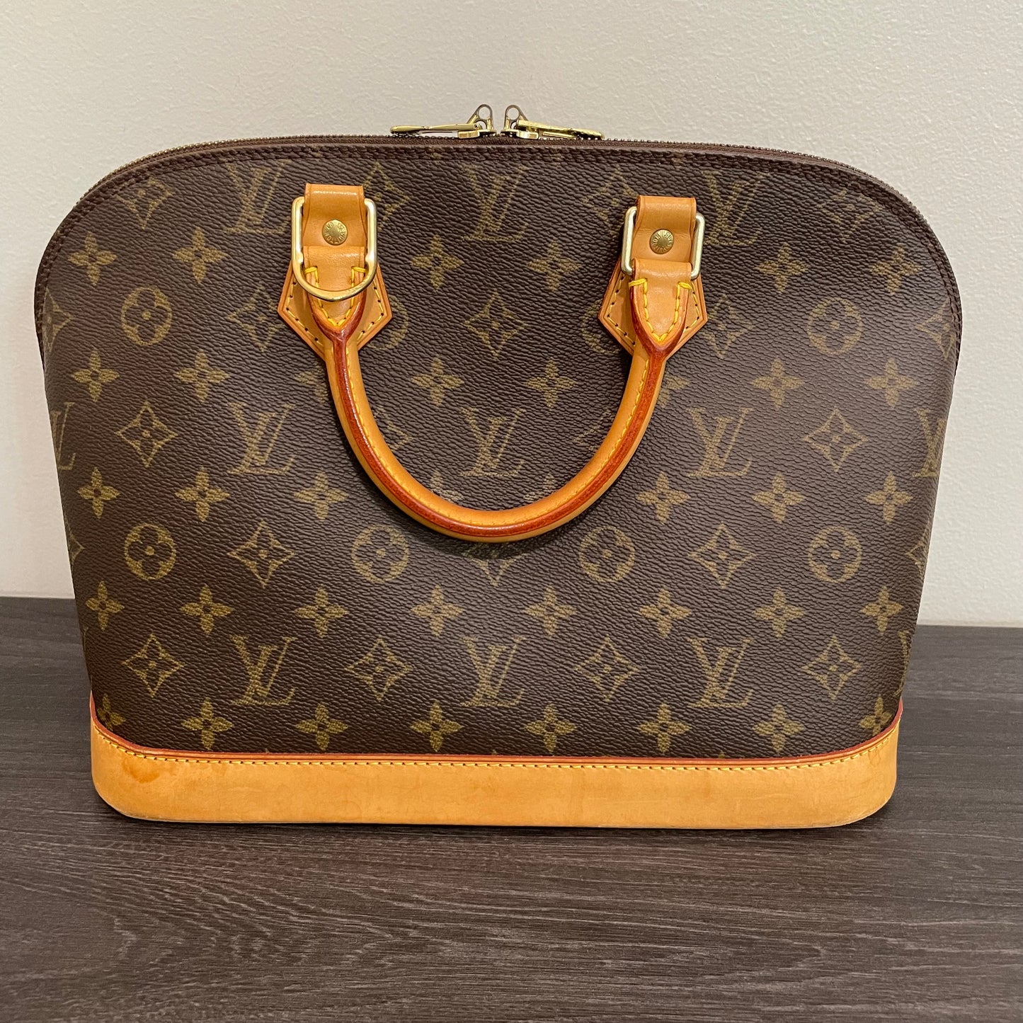 SOLD! Louis Vuitton Monogram Alma with Lock & Key