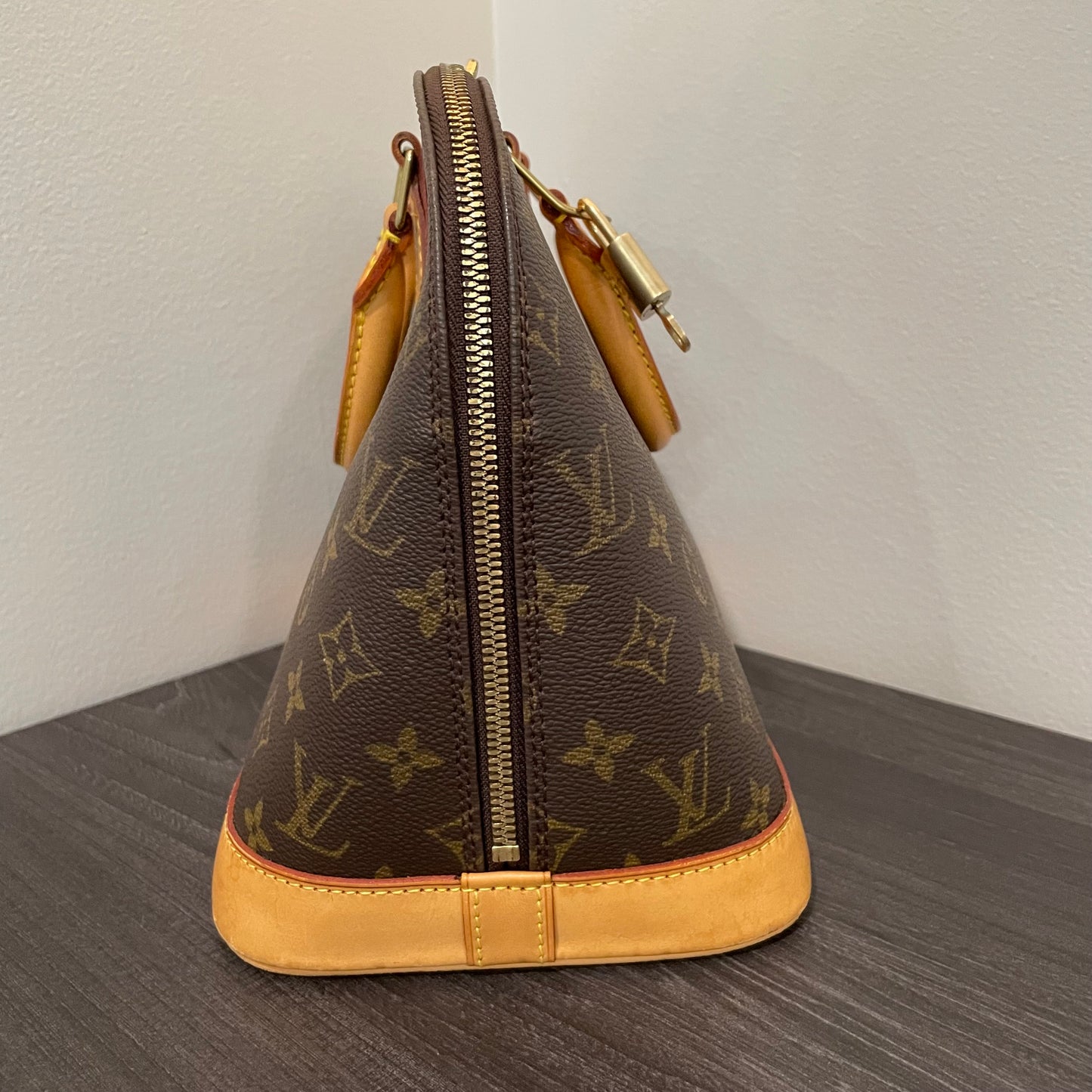SOLD! Louis Vuitton Monogram Alma with Lock & Key