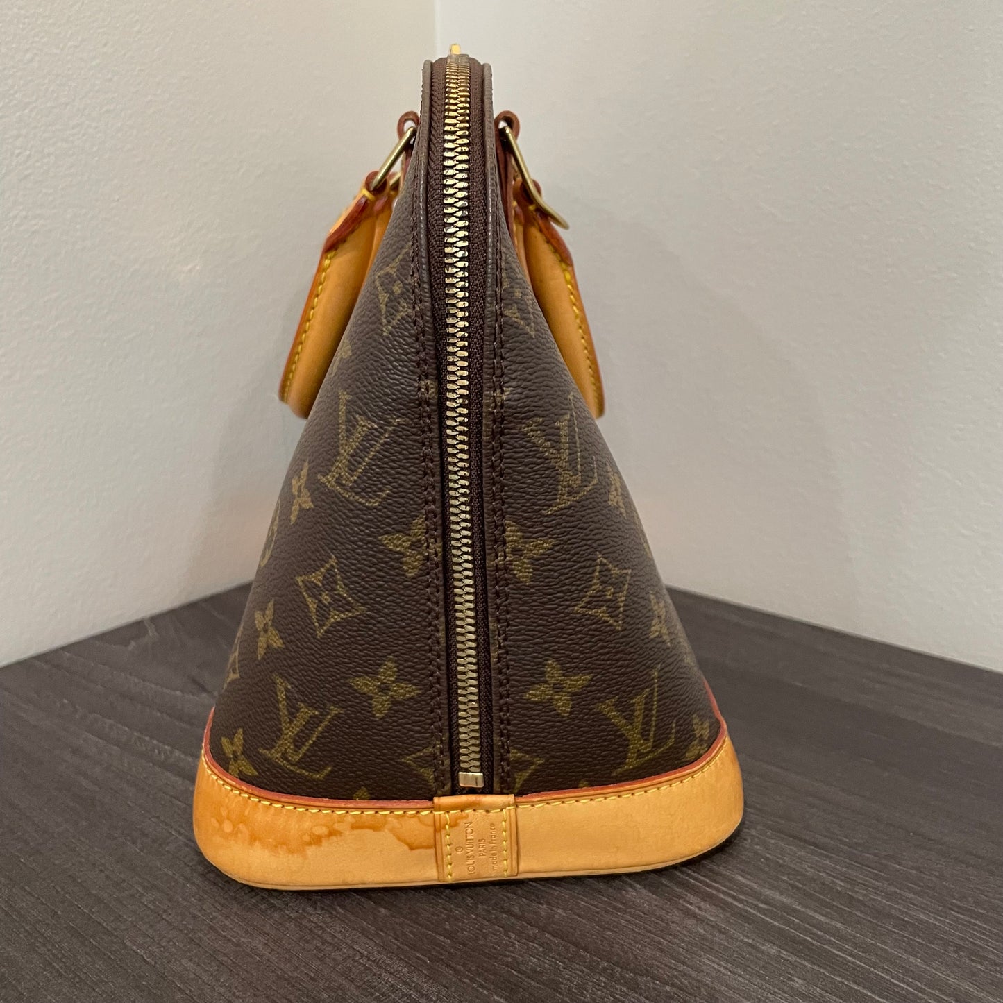 SOLD! Louis Vuitton Monogram Alma with Lock & Key