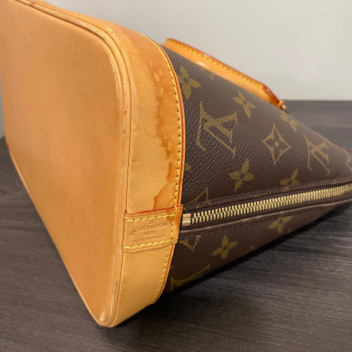 SOLD! Louis Vuitton Monogram Alma with Lock & Key