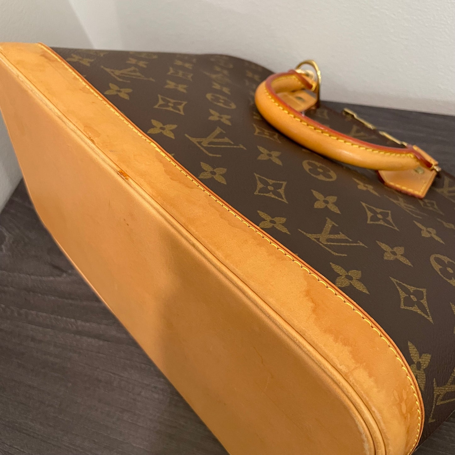 SOLD! Louis Vuitton Monogram Alma with Lock & Key