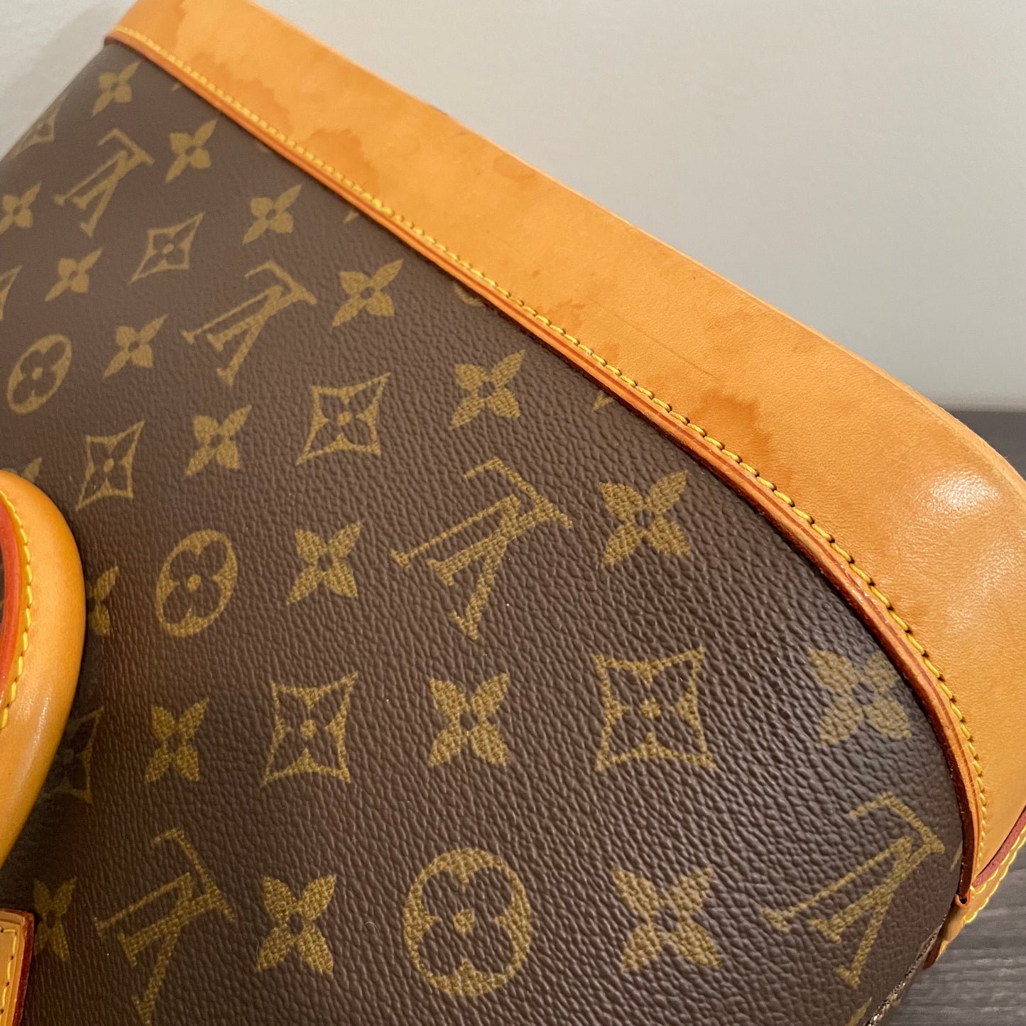 SOLD! Louis Vuitton Monogram Alma with Lock & Key