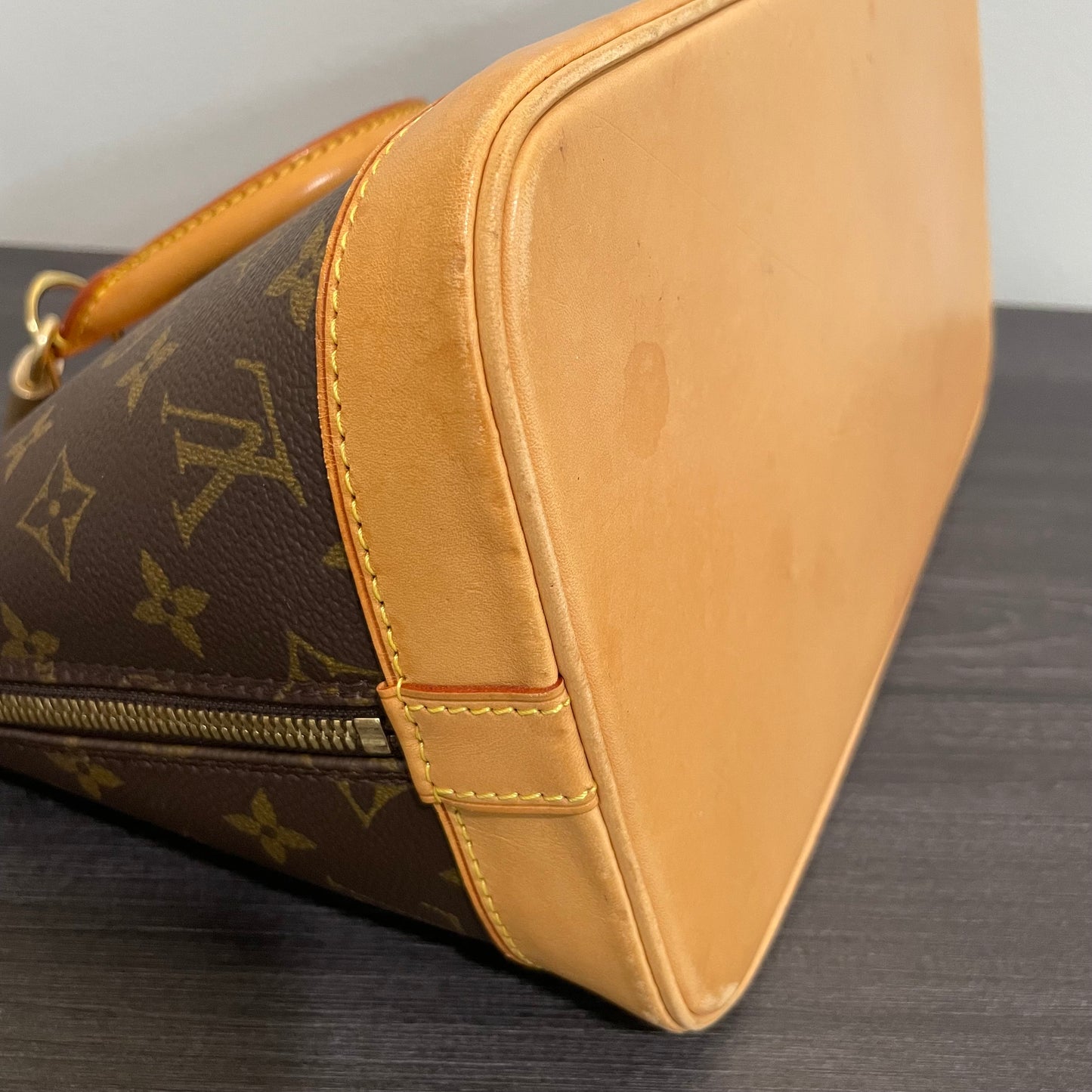 SOLD! Louis Vuitton Monogram Alma with Lock & Key