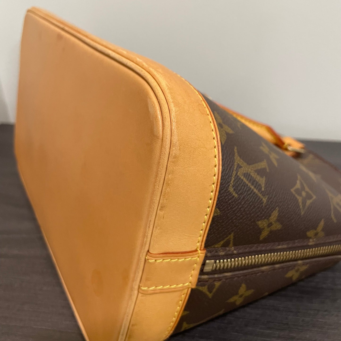 SOLD! Louis Vuitton Monogram Alma with Lock & Key