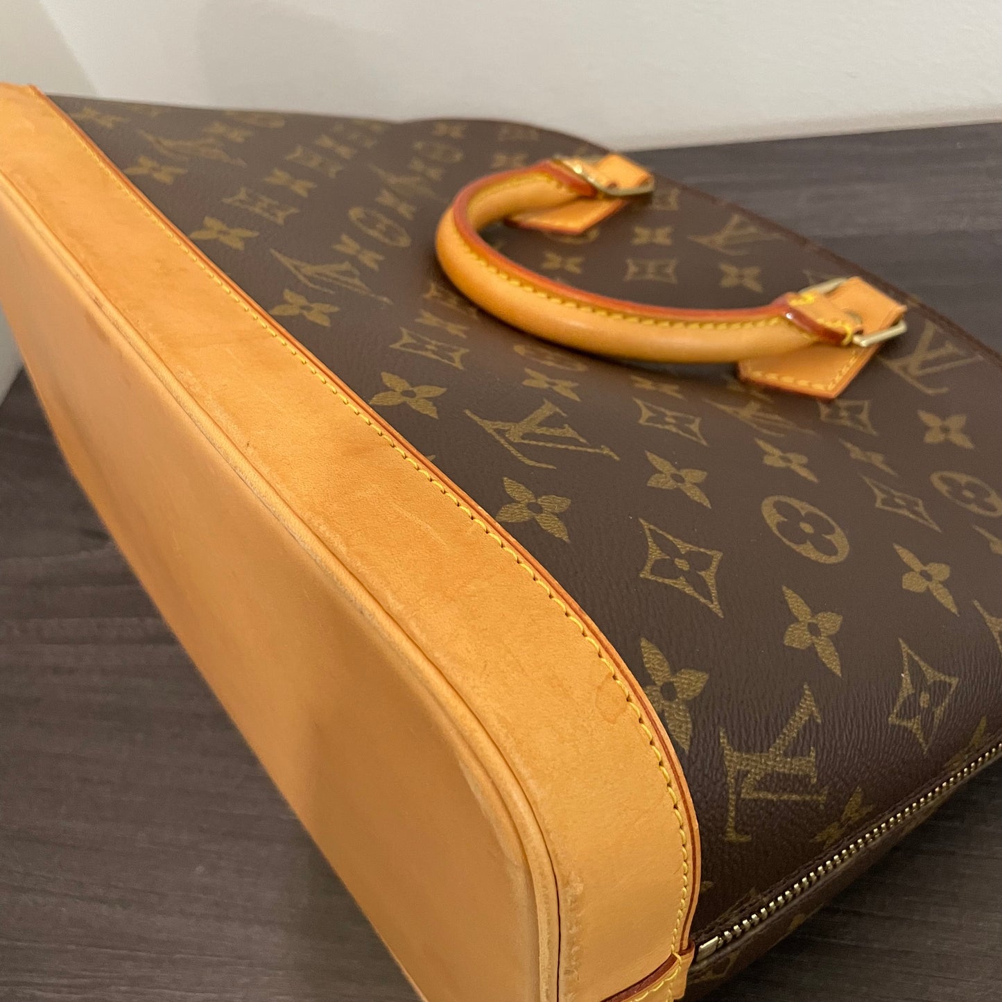 SOLD! Louis Vuitton Monogram Alma with Lock & Key