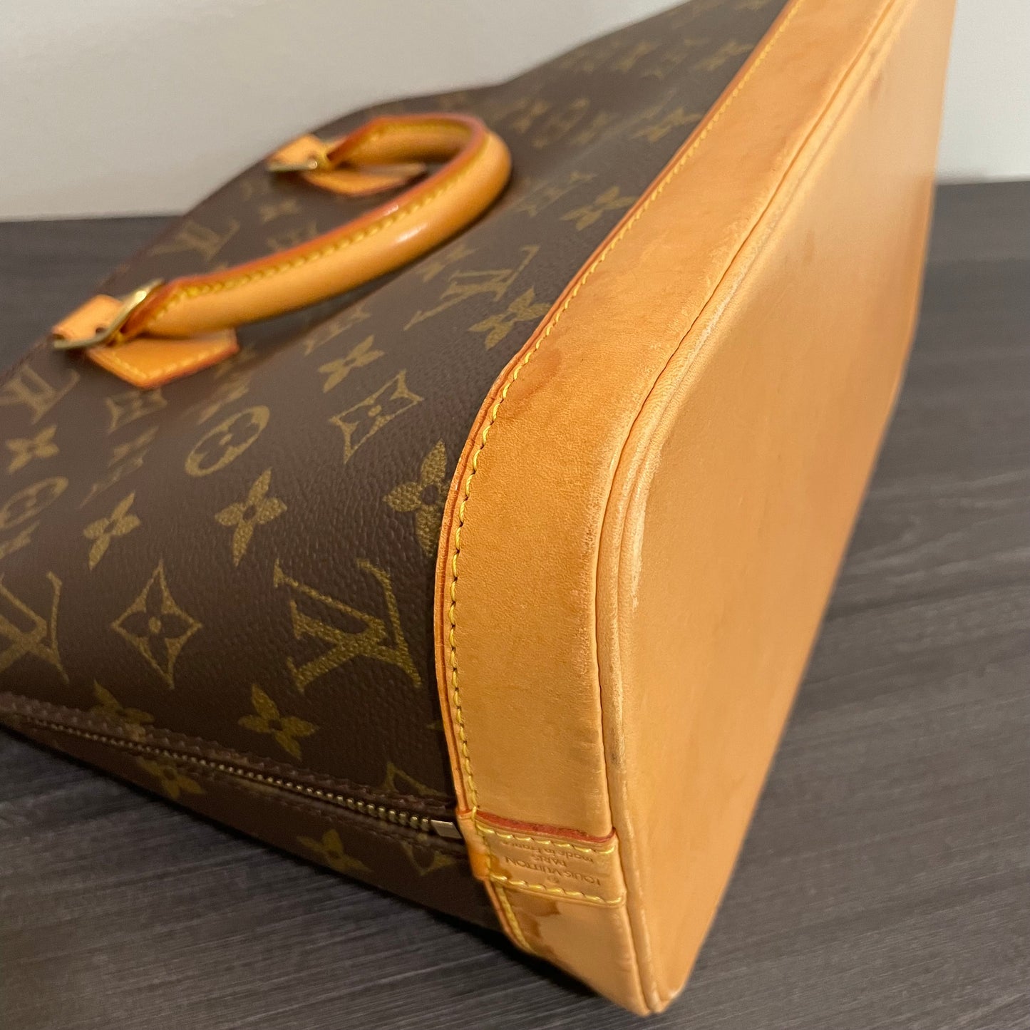 SOLD! Louis Vuitton Monogram Alma with Lock & Key