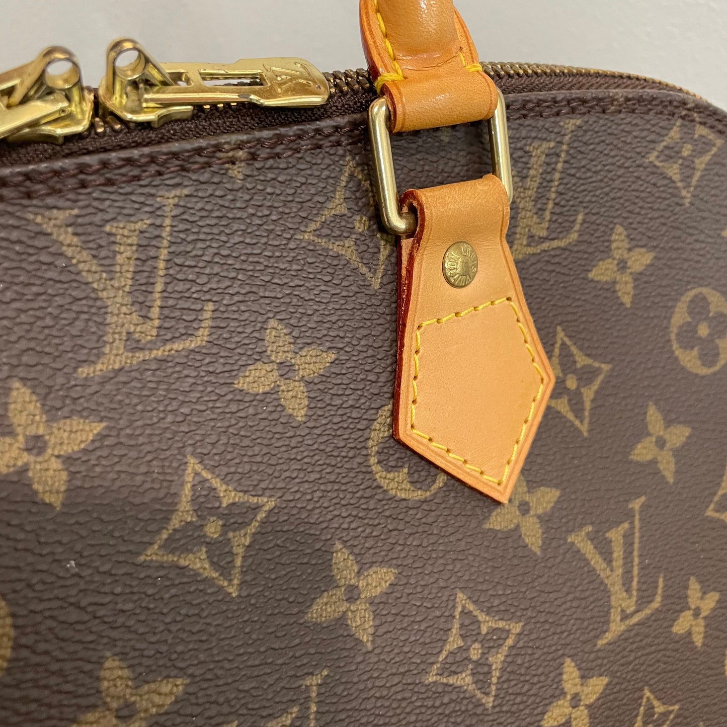 SOLD! Louis Vuitton Monogram Alma with Lock & Key