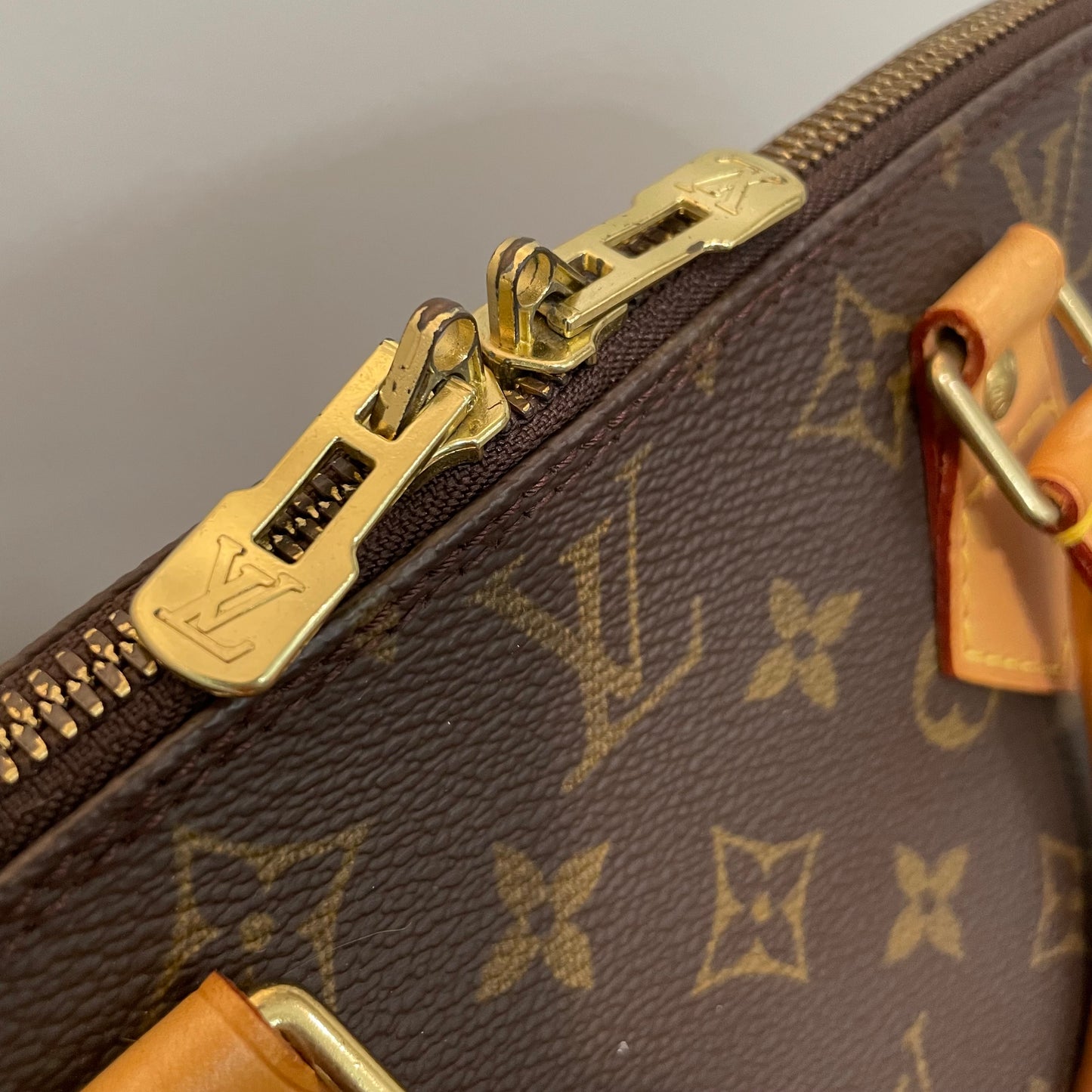 SOLD! Louis Vuitton Monogram Alma with Lock & Key