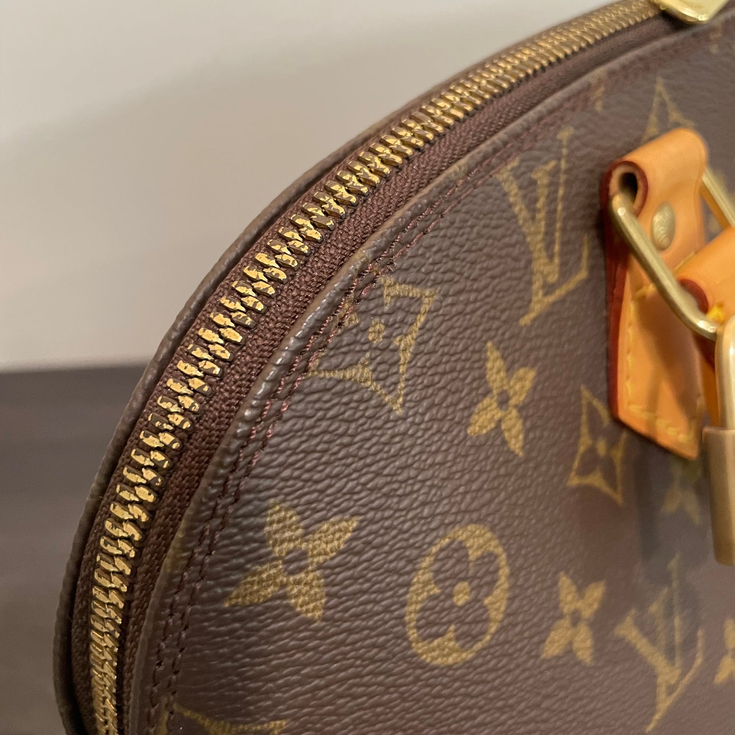 SOLD! Louis Vuitton Monogram Alma with Lock & Key