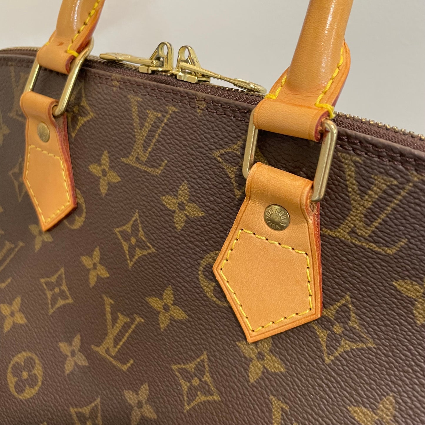 SOLD! Louis Vuitton Monogram Alma with Lock & Key