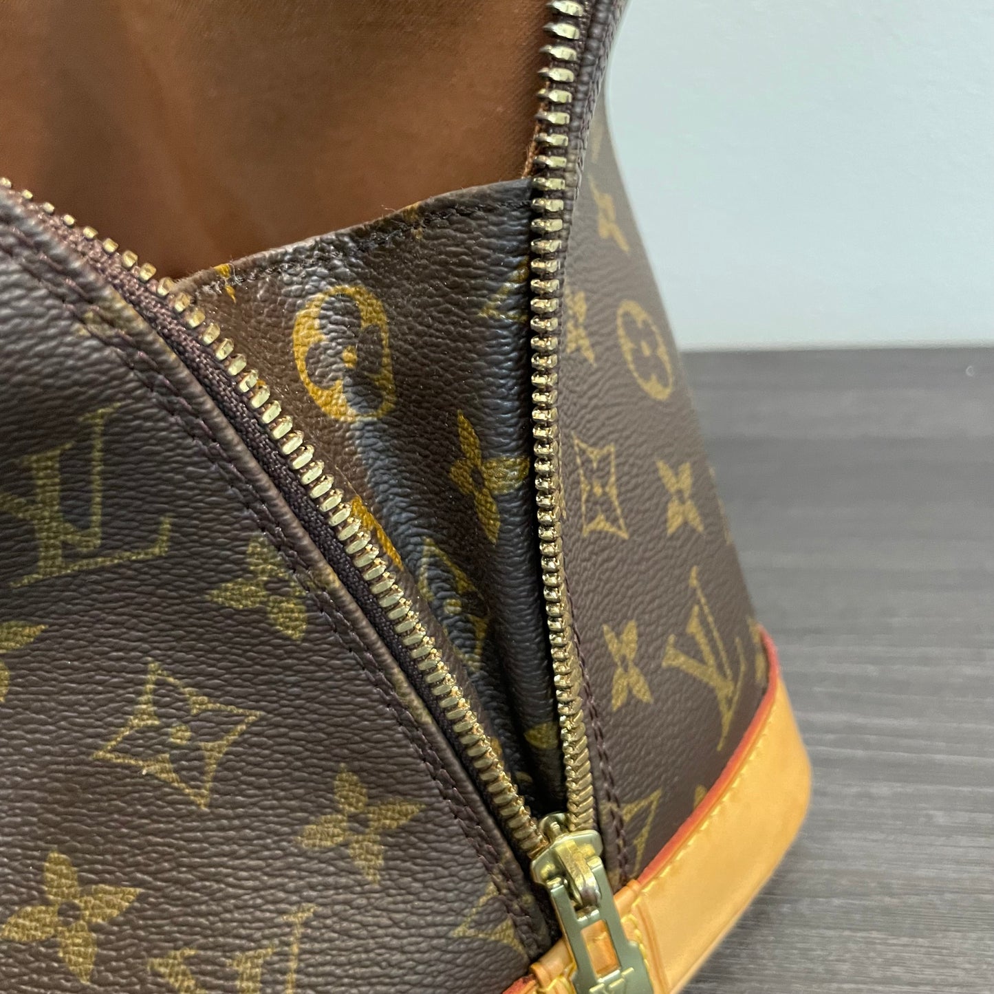 SOLD! Louis Vuitton Monogram Alma with Lock & Key