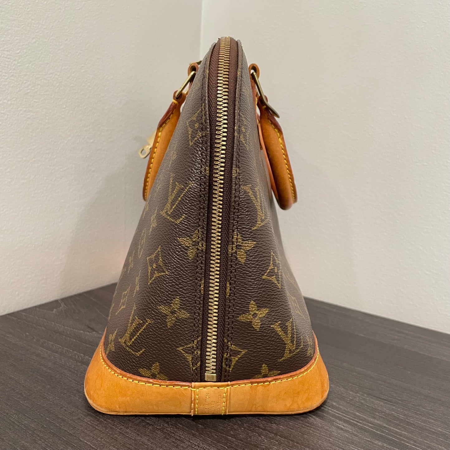 SOLD! Louis Vuitton Monogram Alma with Lock & Key