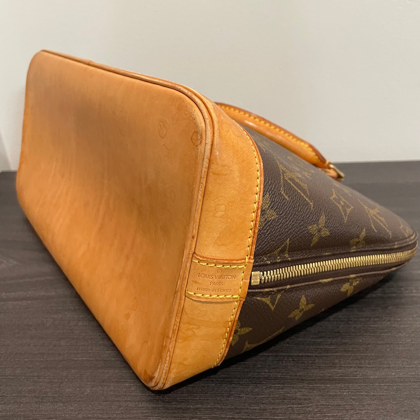 SOLD! Louis Vuitton Monogram Alma with Lock & Key