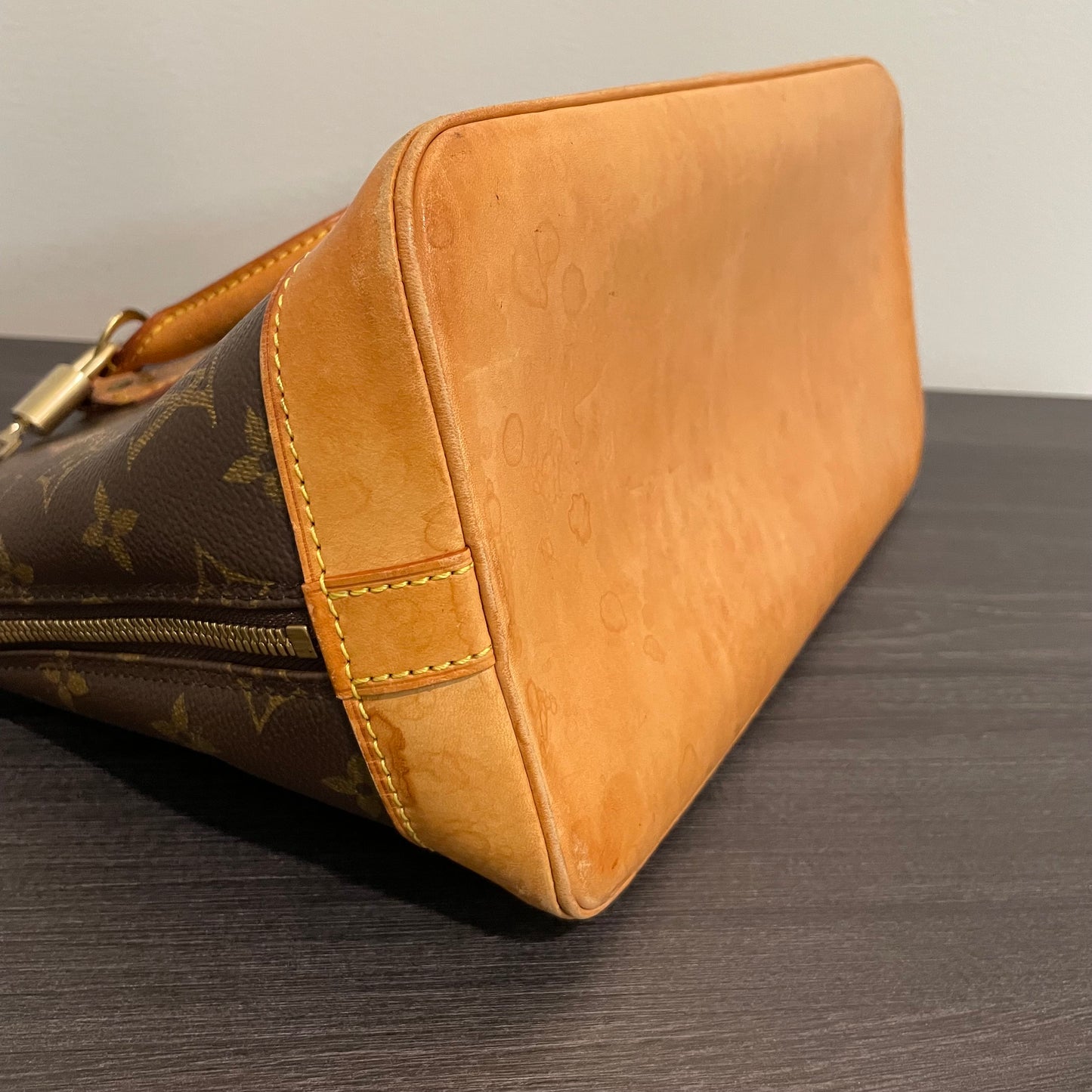 SOLD! Louis Vuitton Monogram Alma with Lock & Key