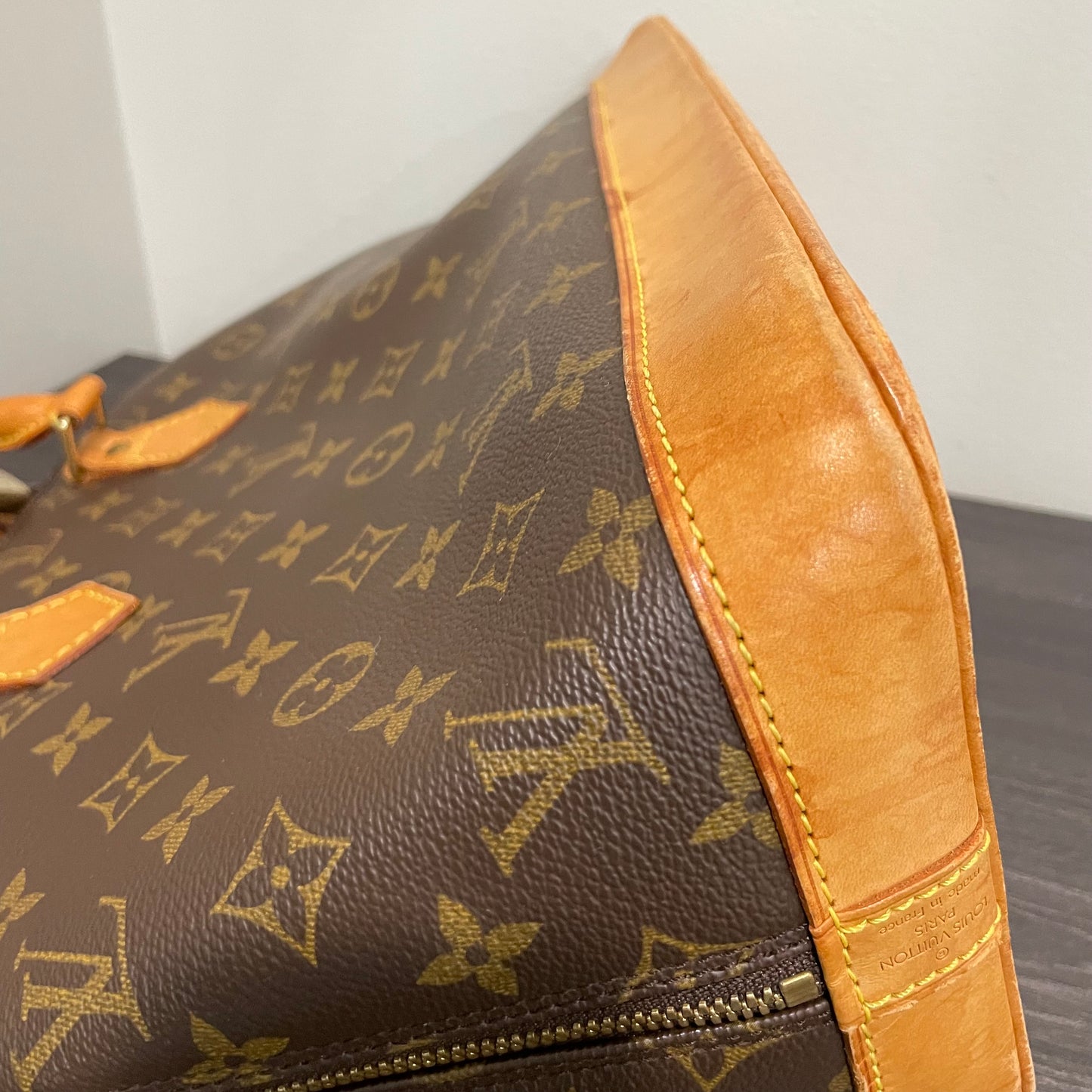 SOLD! Louis Vuitton Monogram Alma with Lock & Key
