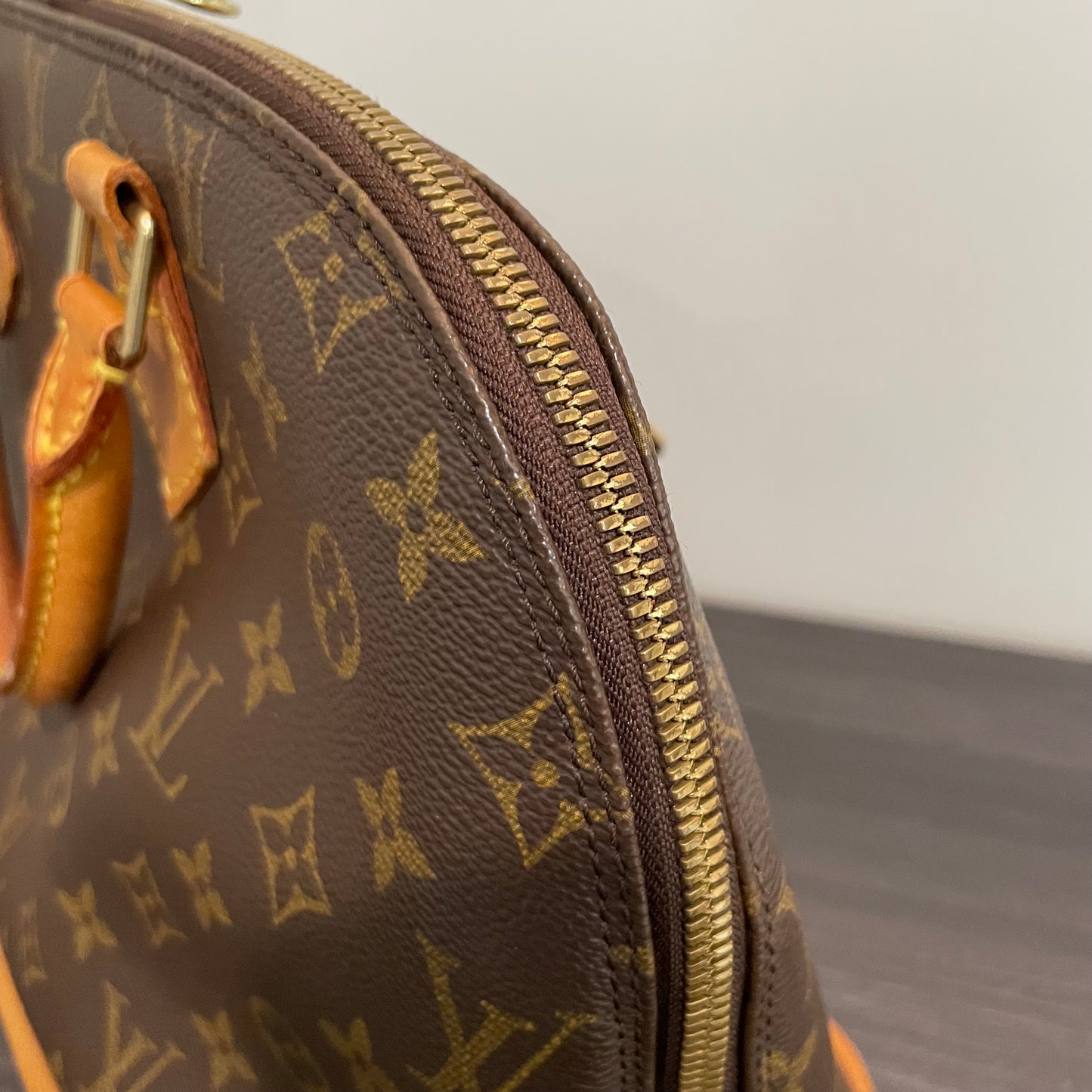 SOLD! Louis Vuitton Monogram Alma with Lock & Key