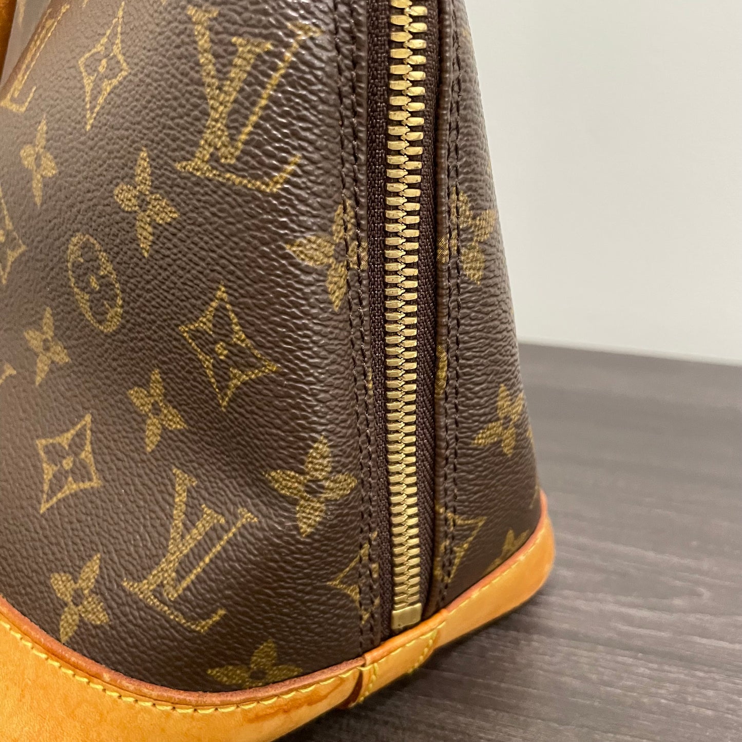 SOLD! Louis Vuitton Monogram Alma with Lock & Key