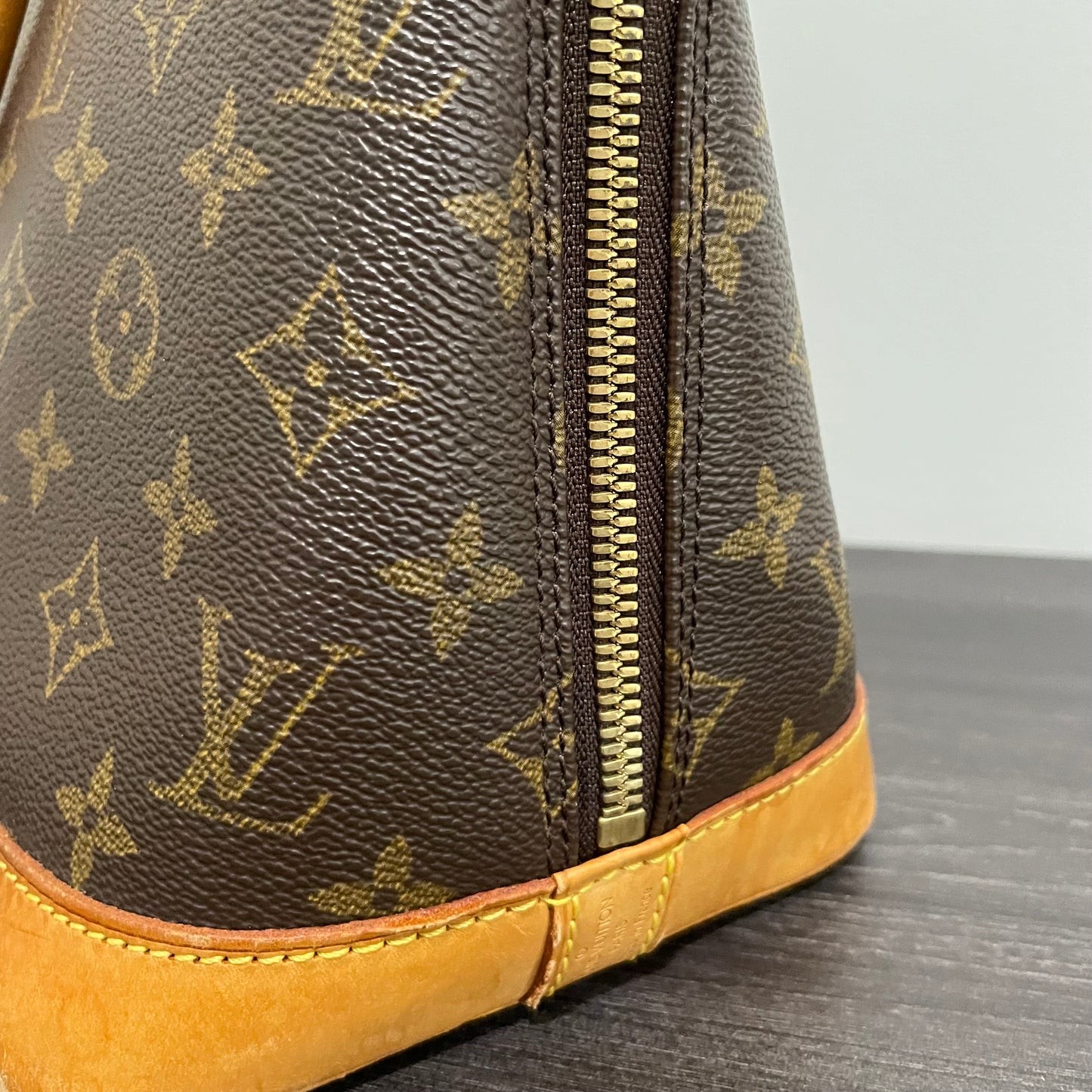SOLD! Louis Vuitton Monogram Alma with Lock & Key