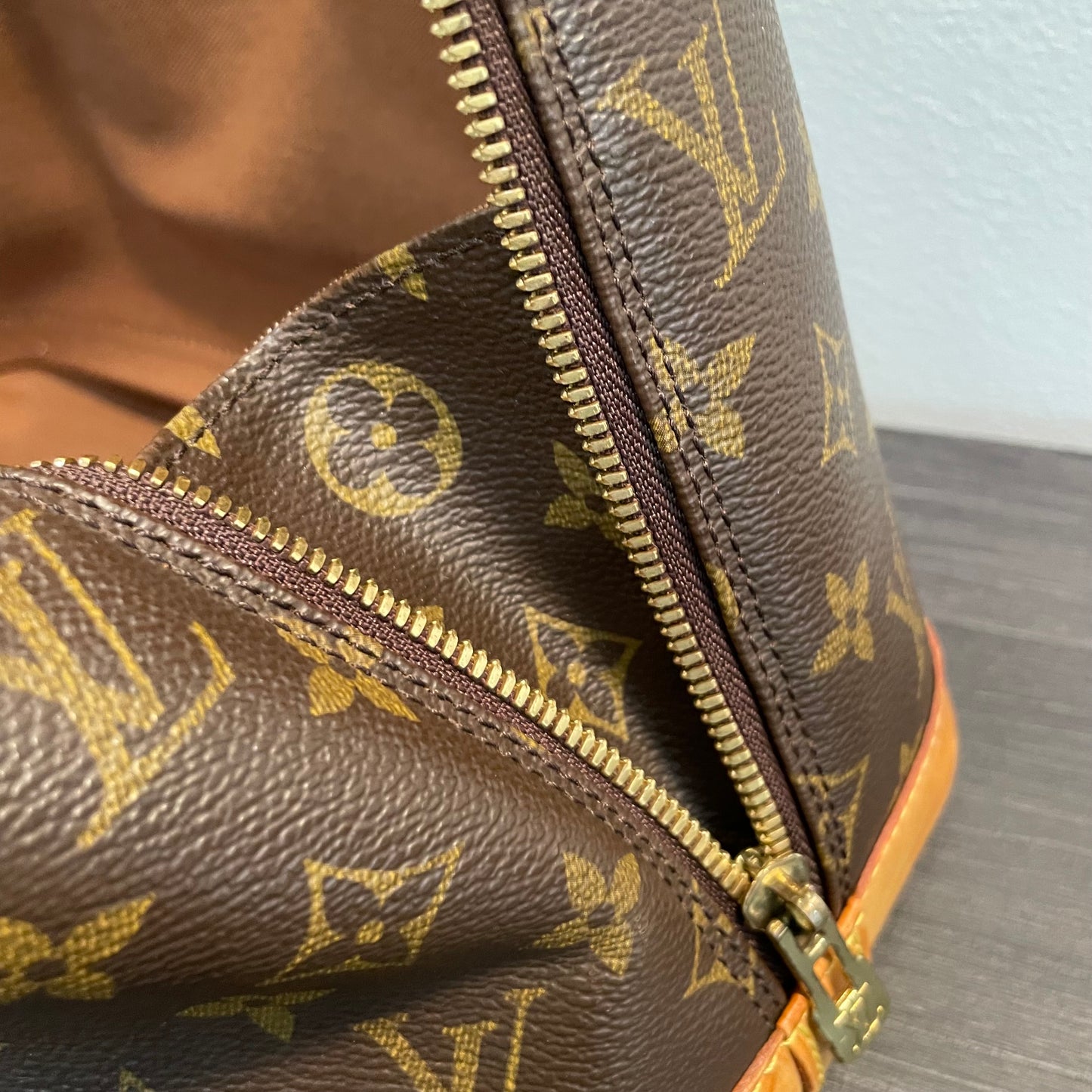 SOLD! Louis Vuitton Monogram Alma with Lock & Key