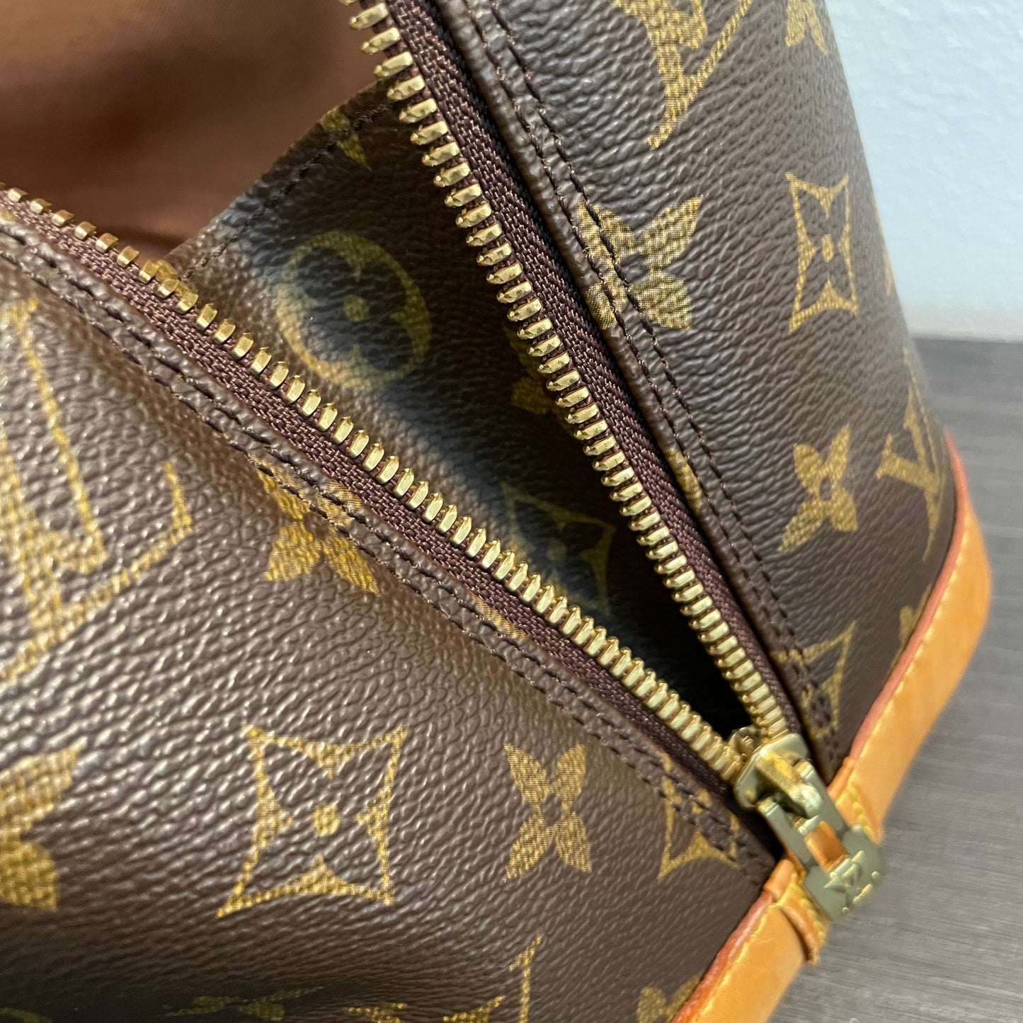 SOLD! Louis Vuitton Monogram Alma with Lock & Key