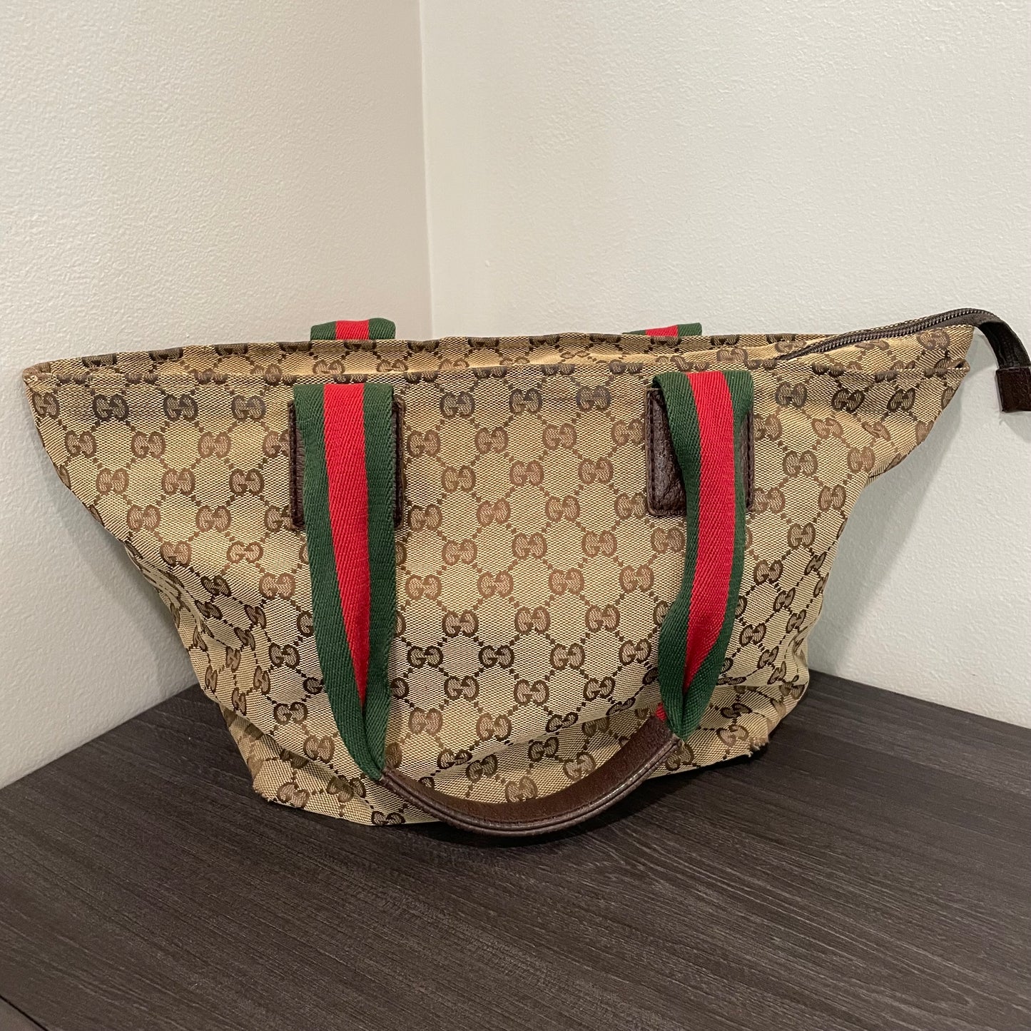 SOLD! Gucci Canvas Tote