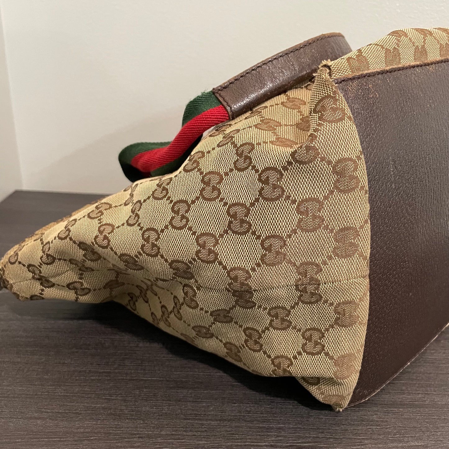SOLD! Gucci Canvas Tote