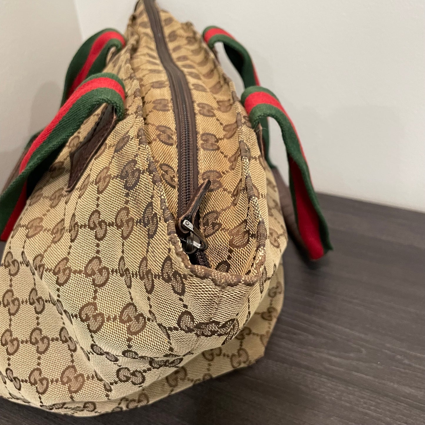 SOLD! Gucci Canvas Tote